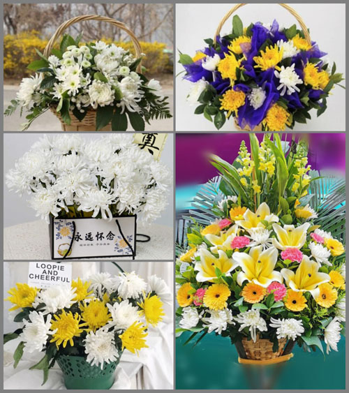 福建宁德屏南县黛溪镇谢厝村白事提篮配送